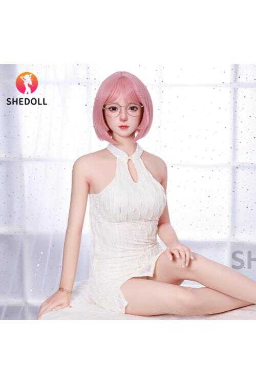 SHEDOLL コ・ショウウ 158cm 桃尻 · オープンバックドレス · 清楚系メガネ娘